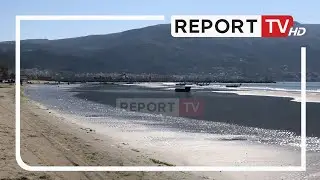 Report TV -Fenomeni i zbaticës, deti në Vlorë tërhiqet 50 metra