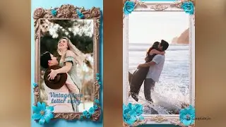 Classic Love Photo Frame Instagram Story After Effects Template