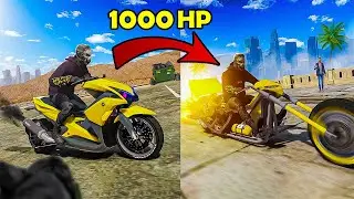 Using A 1000HP Drag Bike To Commit Crimes | GTA 5 RP