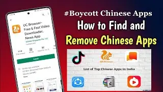 How To Find & Remove Chinese Apps From Android Phone | Chinese Apps List