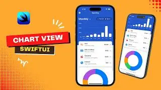Build a Budget Tracker with Bar Chart and Pie Chart Views in SwiftUI on IOS 17.0