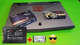 Upgrading Alienware Hard Drive To SSD - Ultimate Gaming Beast