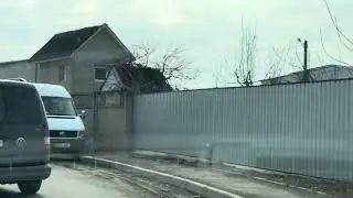 Moldova.Briceni-Бричаны.Поездка по городу.