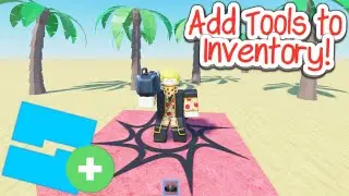 How to Add Tools to Inventory on Roblox Studio! (2024)