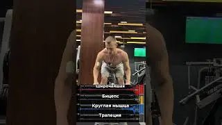 Тяга в наклоне. Как выполнять на разные группы мышц.  
