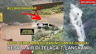 KEJADIAN BANJlR KlLAT DI KERETA KABEL LANGKAWI🔴 KEPALA AlR DI AIR TERJUN TELAGA 7