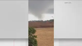 Tornado reportedly touches down in Valdosta