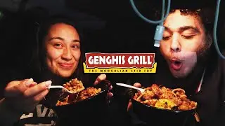 MUKBANG | WE ORDERED GENGHIS GRILL!!! (WHY SHE DO ME LIKE THAT!?🙄😭)