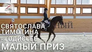 Тимотина Святослава на Одиссее. Выездка. Малый приз - 62,206%