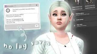 this Sims 3 mod helps with lag yet no one talks about it 👀