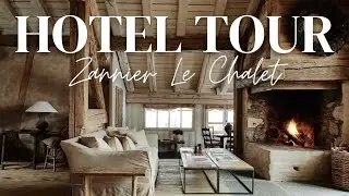 Zannier Hotels Le Chalet - cosy luxury chalet tour in Megève, France