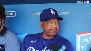 Dodgers pregame: Dave Roberts talks Tony Gonsolins Tommy John surgery, Pat Corrales memories