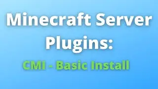 Minecraft Server: How to install & Configure CMI