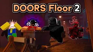 ROBLOX DOORS FLOOR 2 IS INSANE WITH FRIENDS (UPDATE)