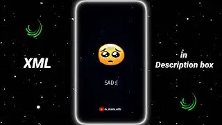 NEW SAD VIDEO SONG 😥🥀 || SAD XML FILE || 