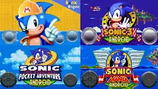 3 New Sonic Fan Games On Android!