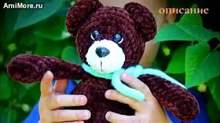 Амигуруми: схема Мишутка Бо. Игрушки вязаные крючком - Free crochet patterns.