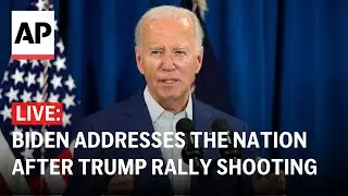 Biden addresses the nation after shooting at Trump rally (FULL STREAM)