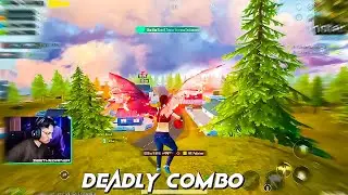 Using Deadliest Combo in PUBG Mobile -  Gameloop 64 bit HDR 90fps