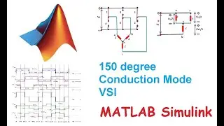 Three phase Inverter | 150 degree Conduction | Working, Operation, Waveforms | MATLAB Simulation