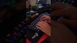 Blue vs Red vs Brown Switch Keyboard Sound Test | Best Mechanical Redragon Cosmicbyte Redgear