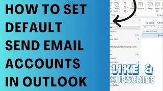 How To Set Default Send Email Accounts In Outlook