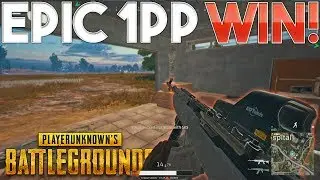 EPIC FIRST PERSON WIN! (PUBG ShadowPlay Highlights Feature)