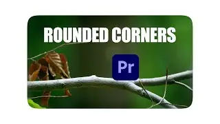 Rounded Corners Rectangle Effect Tutorial| QUICK AND EASY | adobe premiere pro tutorial