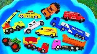 Toys Learning Name and Sounds Truck, Excavators Construction vehicles