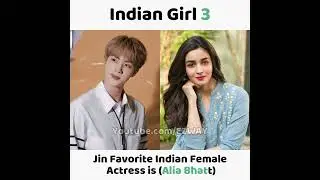 BTS Members Favorite Indian Female Actress Of All Time! 😍😍