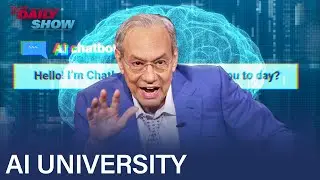 Lewis Black Rags on the State of Education and the Rise of ChatGPT University | The Daily Show