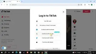 How To Log In To TikTok Account On PC