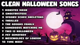 Clean Halloween Songs Playlist 🎃 Clean Halloween Music for School / Classroom