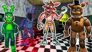 ВСЕ АНИМАТРОНИКИ ПРОСНУЛИСЬ / FNAF 2 COOP - 4 НОЧЬ / Mod