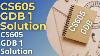 CS605 GDB 1 Solution 2021 | CS605 GDB 1 100% Correct | CS605 Latest Gdb | CS605 GDb | #cs605gdb1