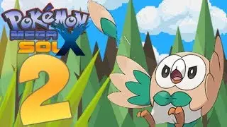 Pokemon mega sol x #2 маленький лес