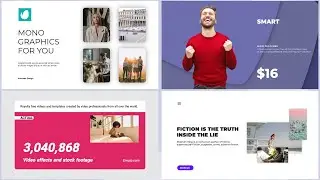 Trendy Presentation Slides | After Effects and Premiere Pro Video Template