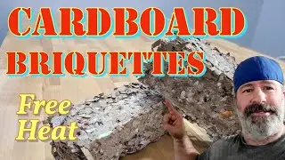 Cardboard Briquettes - Free Heat