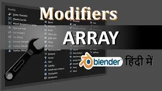 Array Modifier In Blender 3D (Hindi)