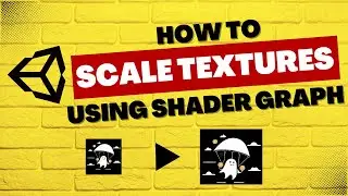 How to Scale Texture in Unity using Shader Graph