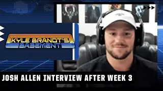 Josh Allens interview on Kyle Brandts Basement after the Bills Week 3 loss vs. the Dolphins