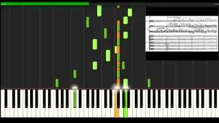 Rachmaninov Concerto no.2 mov.2 + Synthesia + Sheet Music