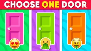 Choose One Door 🚪 2 GOOD and 1 BAD | Dont Choose The Wrong Door 🥵