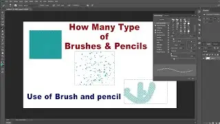 How to Use Brush Tool and Pencil Tool in Photoshop | How Many Brushes and pencils | @jalpapatel