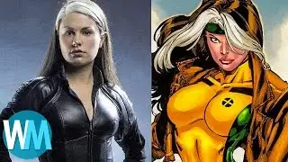 Top 10 Biggest DIFFERENCES Between The X-Men Movies And Comics