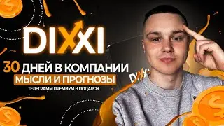 DiXXi - 30 дней в компании/ отчет / сколько заработал