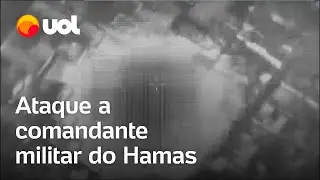 Guerra Israel x Hamas: Exército israelense divulga imagens de ataque a comandante militar do Hamas