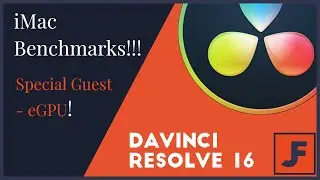 eGPU and Mac OSx Benchmarks on Davinci Resolve 16 Studio - Is Mac Better?