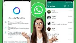 How To Remove Meta AI on WhatsApp | Delete Meta AI in WhatsApp | Hide AI Button