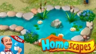 HomeScapes Дворецкий Остин #47 (уровни 270-275) Милый прудик Игровой Мультик Let's Play